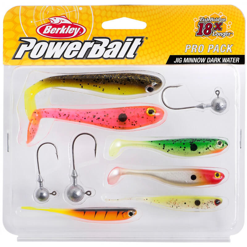 Kit Leurres Pro Pack Jig Minnow Dark Water - BERKLEY