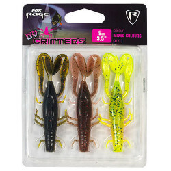 Kit leurres souples Critters UV - FOX RAGE