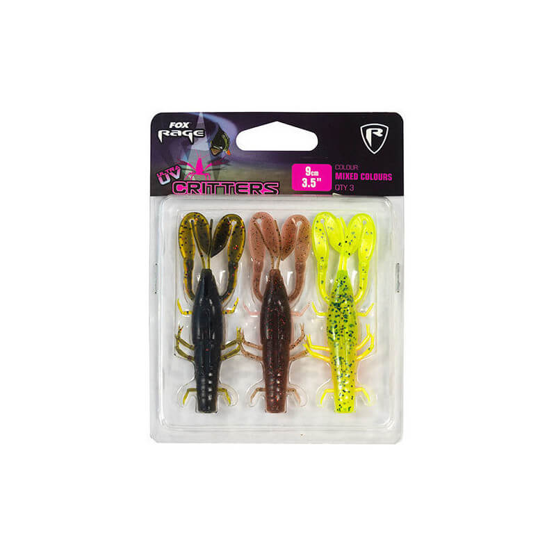 kit leurres critters uv fox rage