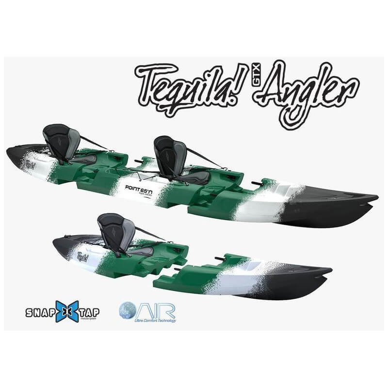 Kayak Modulable Teuila Angler - POINT 65°N