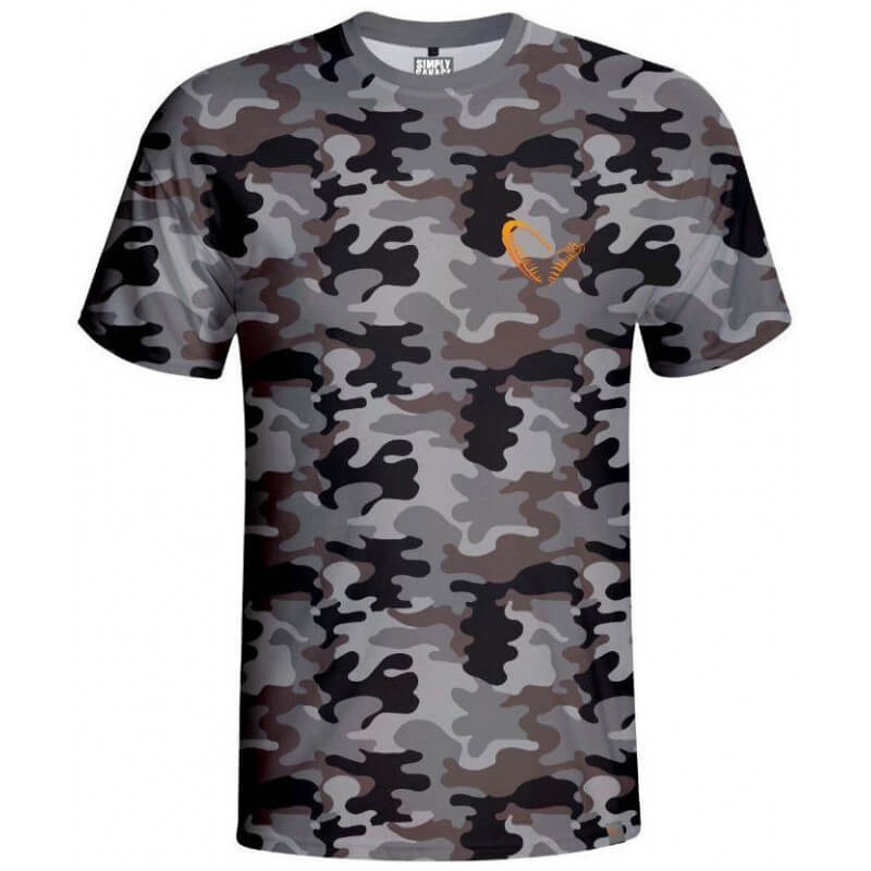 t-shirt simply savage camo savage gear