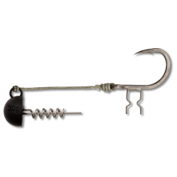 Tête plombée Shad Claw Rig - BLACK CAT