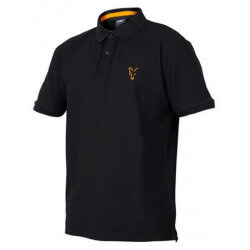 Polo Shirt Noir et Orange - FOX