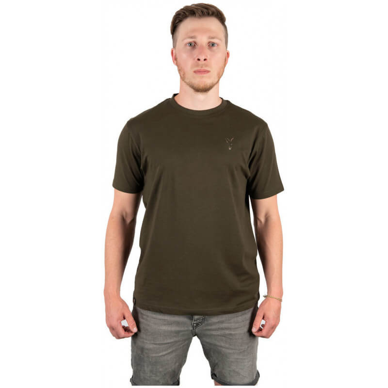 t-shirt manches courtes kaki fox