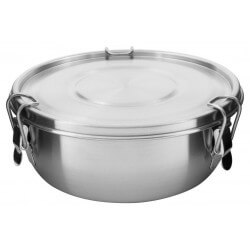 Bol en acier avec couvercle Food Bowl - TATONKA