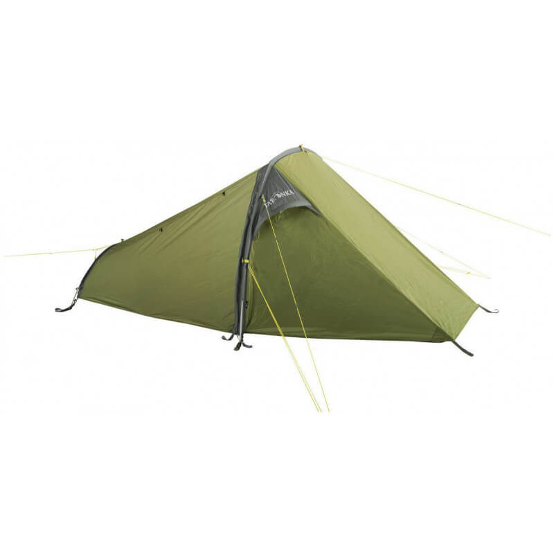 Tente tunnel Koli 1 personne vert olive