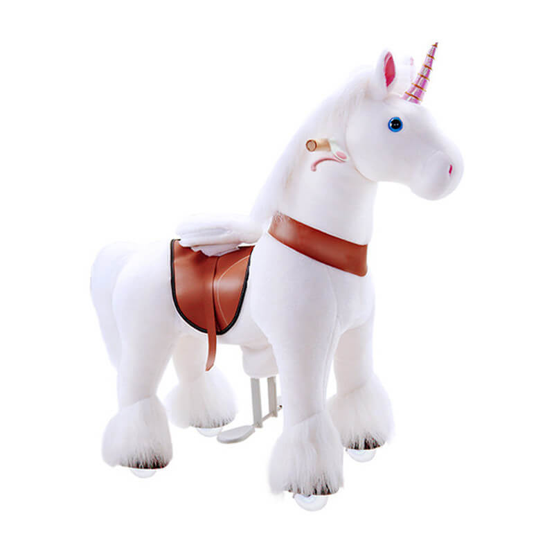 Ponycycle avec frein - Licorne blanche - Petit modèle