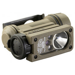 Lampe de poche tactique Sidewinder Compact II Coyote - STREAMLIGHT