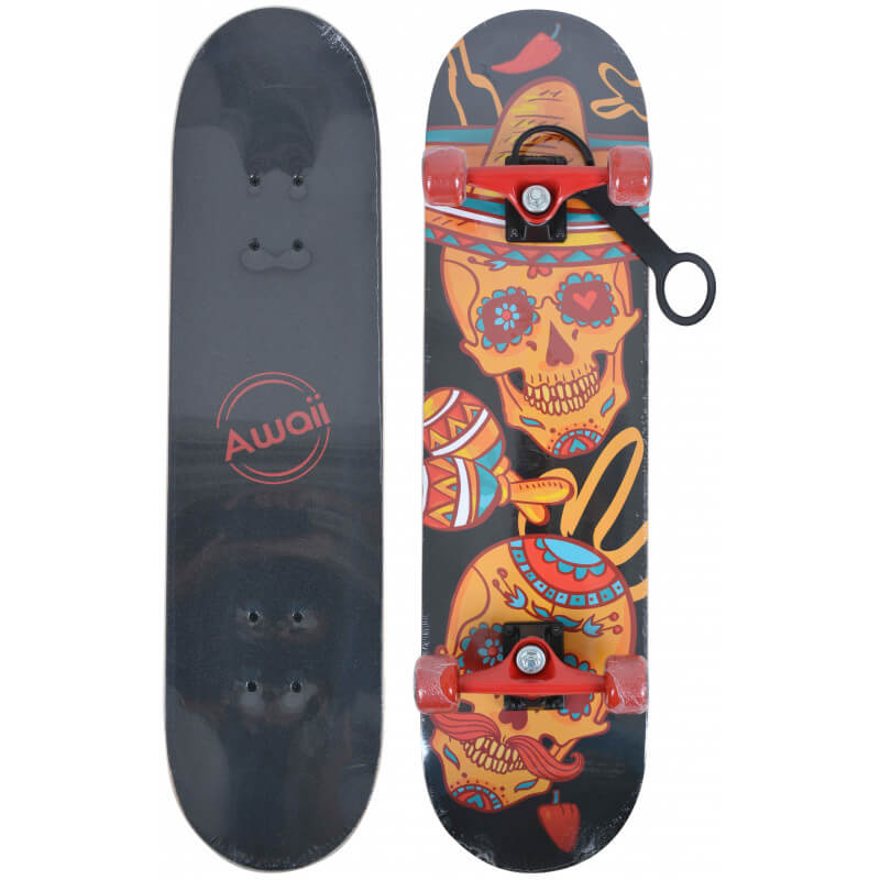 Skateboard complet en bois 31"  mexican fair