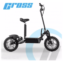 Trottinette électrique CROSS Batterie Lithium 36V/1000W - BEEPER