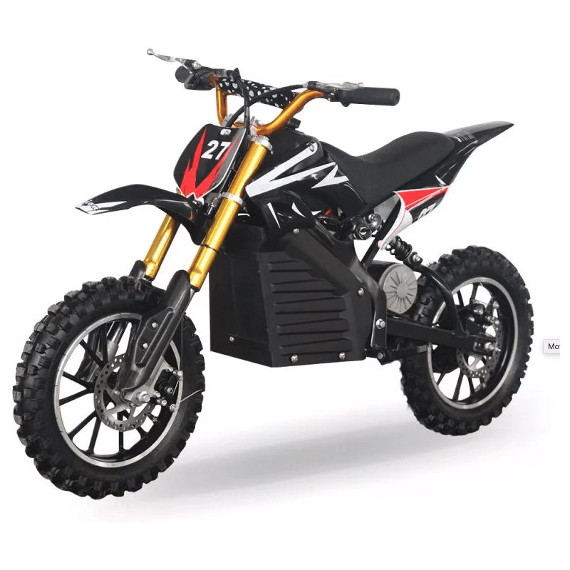 Moto CROSS électrique enfant noire