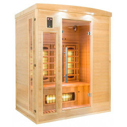 Sauna Apollon - Technologie Quartz - 3 personnes - FRANCE SAUNA