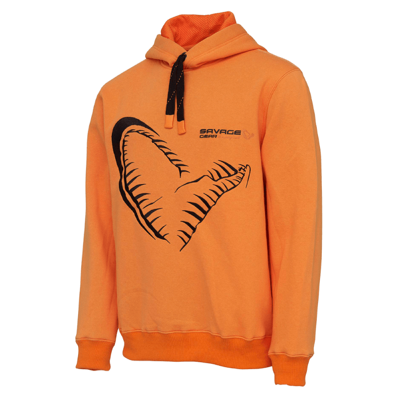 Sweat Mega Jaw Hoodie Sun Orange - SAVAGE GEAR