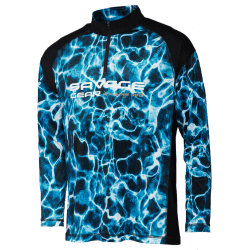 T-shirt manches longues Marine UV Sea Blue - SAVAGE GEAR