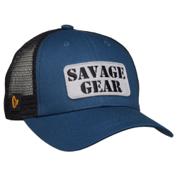 Casquette bleu avec logo badge - SAVAGE GEAR