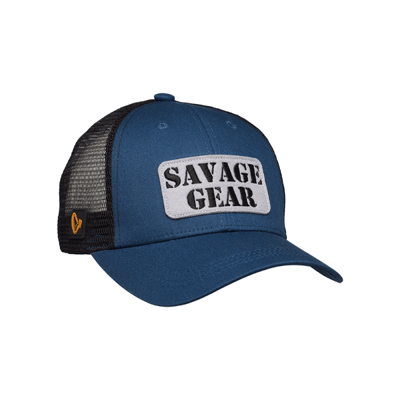 Casquette bleu avec logo badge - SAVAGE GEAR