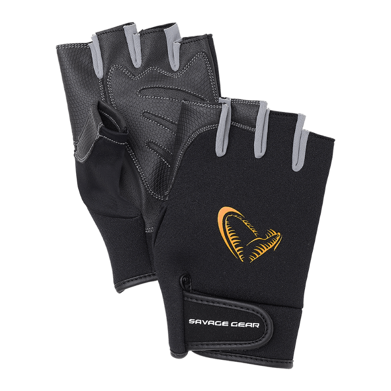 Gants mitaine demi-doigts néoprène - SAVAGE GEAR