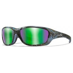 Lunettes Gravity Captivate Green Mirror / Kryptek Neptune Frame - WILEY X