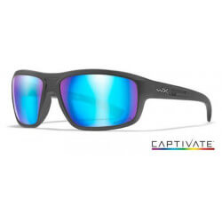 Lunettes polarisantes Contend Captivate - Blue Mirror / Mat Graphite Frame - WILEY X