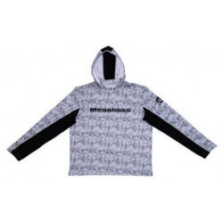 Sweat Game Hoodie White - MEGABASS