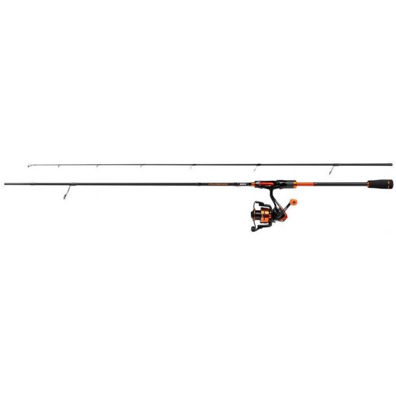 colors mx spinning combo orange