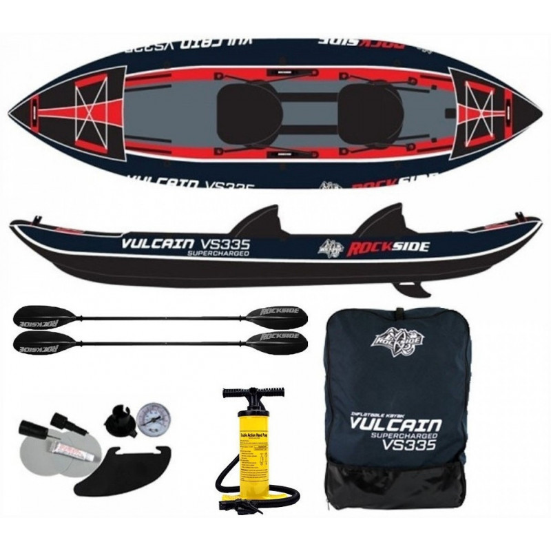 kayak gonflable 2 places VULCAIN SUPERCHARGED -ROCKSIDE