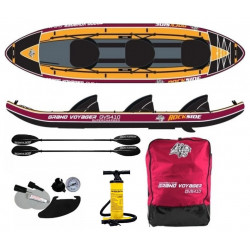 Kayak gonflable Rockside Grand Voyager Supercharged