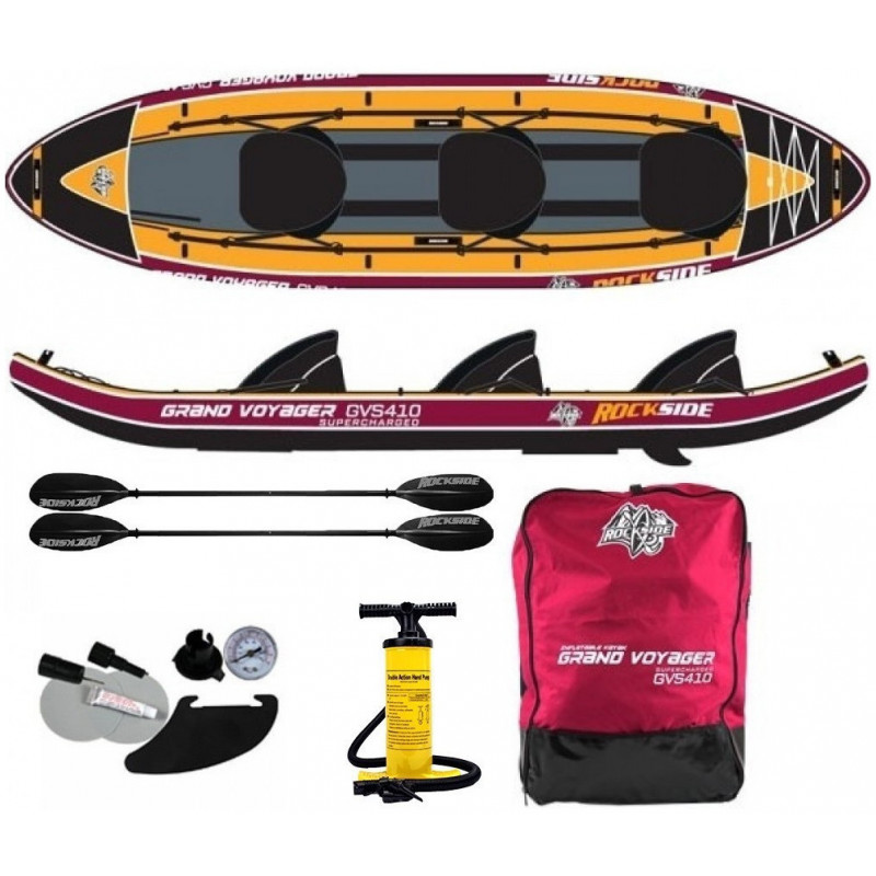 kayak gonflable Rockside Grand Voyager Supercharged