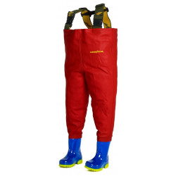 Waders PVC enfant KIDSPLAY ROUGE