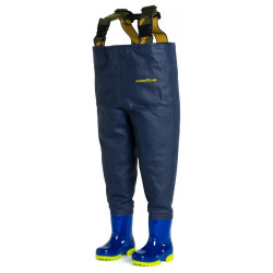 Waders PVC enfant KIDSPLAY BLEU MARINE