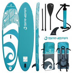 Pack stand up paddle sup gonflable Let's Paddle 11'2" - SPINERA