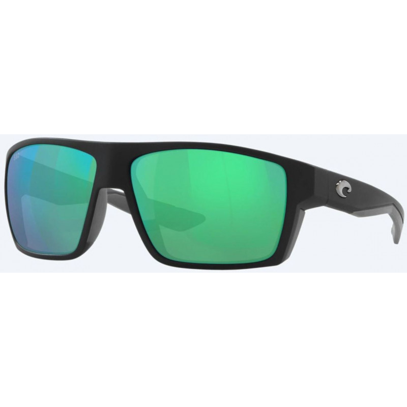 Lunette BLOKE matte black green mirror- COSTA DEL MAR