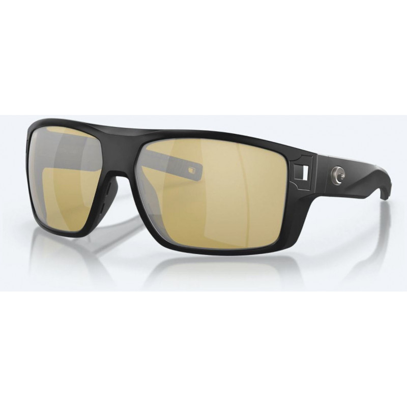 Lunette DIEGO Matte Black Sunrise Silver - COSTA DEL MAR