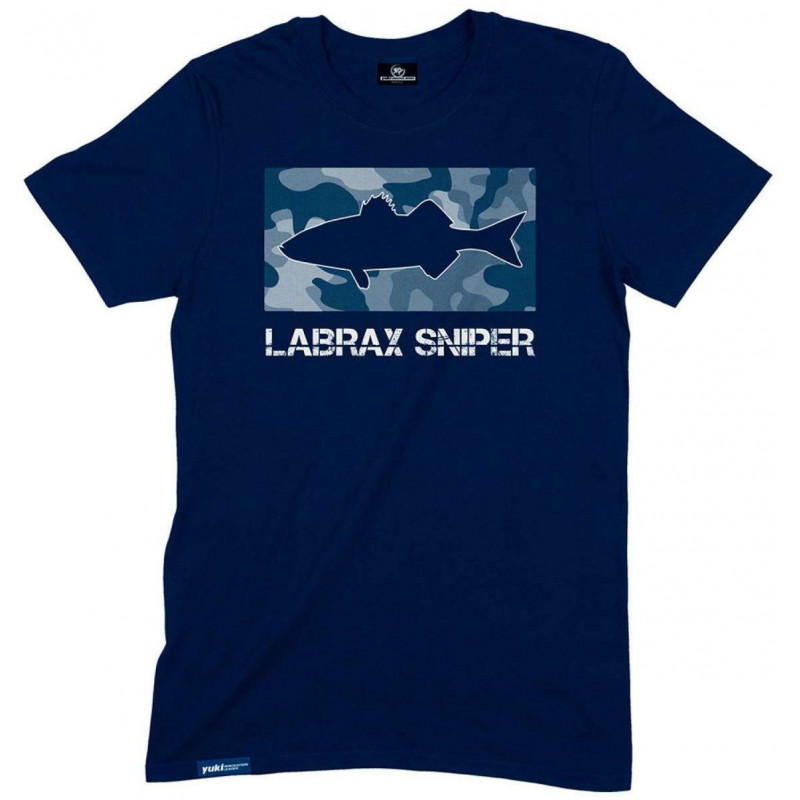 t-shirt sea bass navy