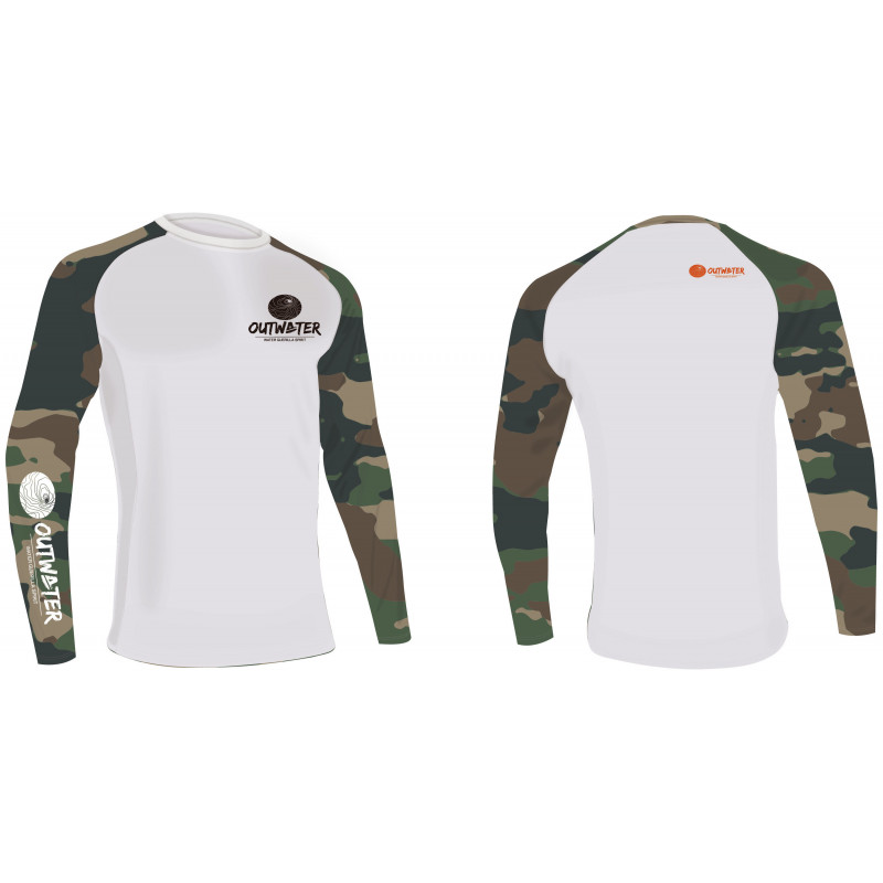 t-shirt camp one old school camo