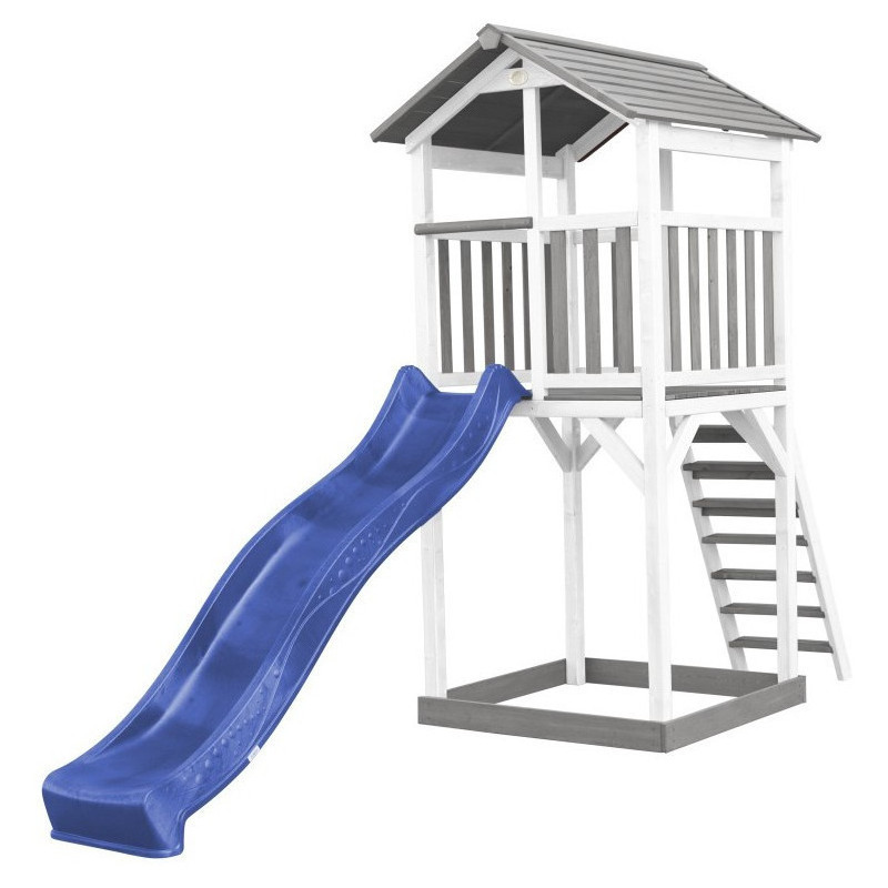 tour de jeux beach tower gris/blanc