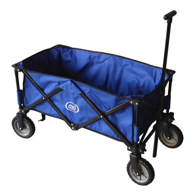 Chariot à tirer pliable bleu AB110