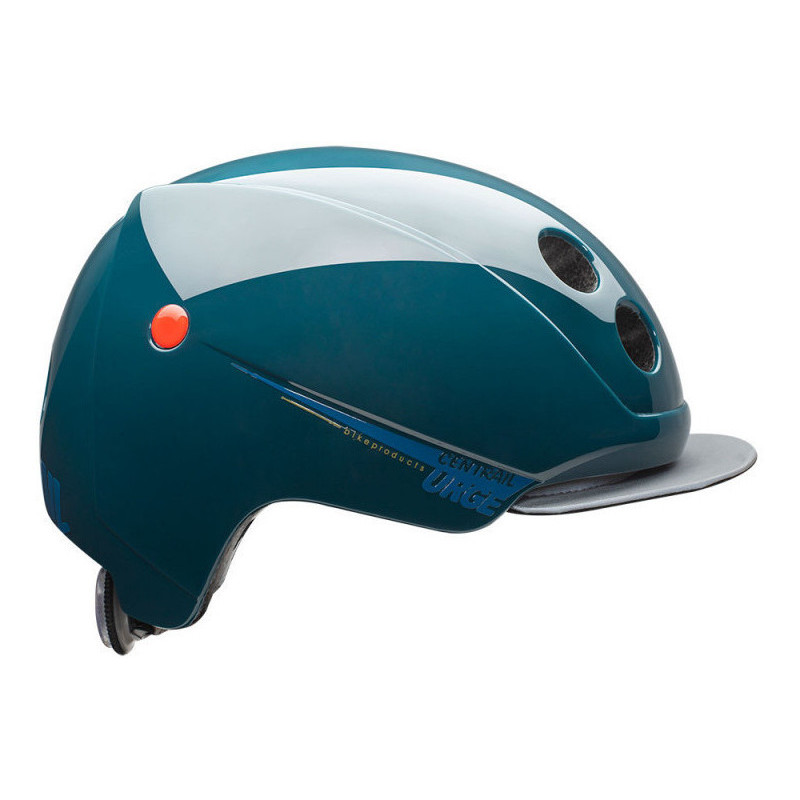 casque centrail bleu