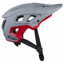 Casque Scrambler Gris/Rouge - KENNY