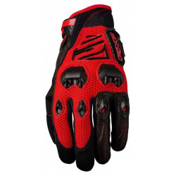 Gants DH Rouge & Noir - FIVE