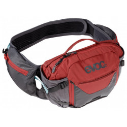 Sac Hip Pack Pro 3L Gris/Rouge + poche 1.5L - EVOC