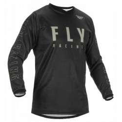 Maillot F-16 enfant Noir/Gris - FLY