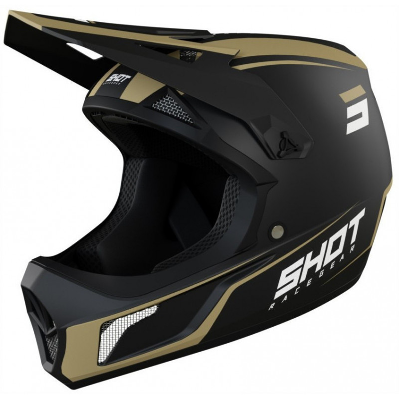 casque rogue united black gold