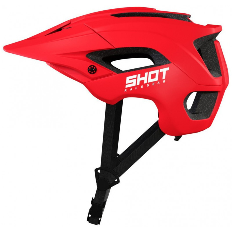 casque climb rouge matt