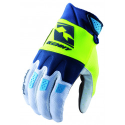 Gants Track Navy Neon Yellow - Kenny