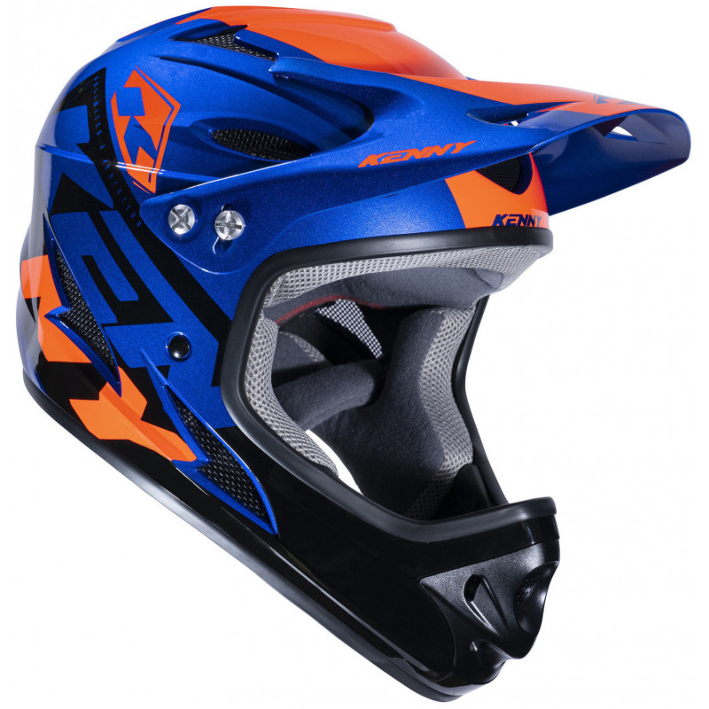 casque down hill blue