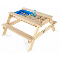 Table de jeux en bois Eau & Sable - PLUM