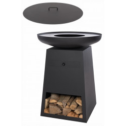 Brasero / Barbecue Orion Classic Noir + Couvercle