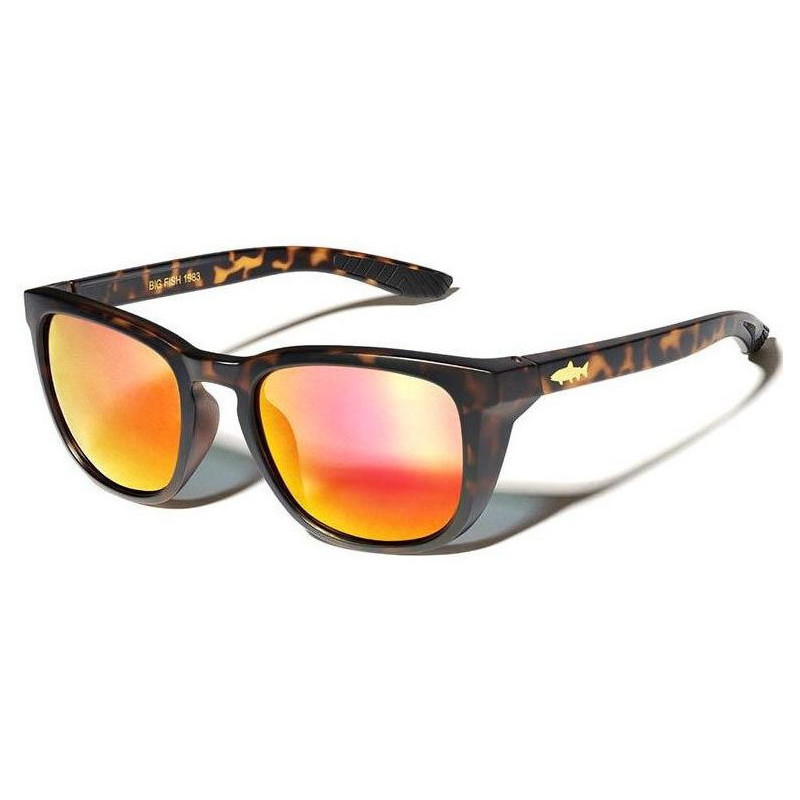 lunettes gold fish trout pink red iridium