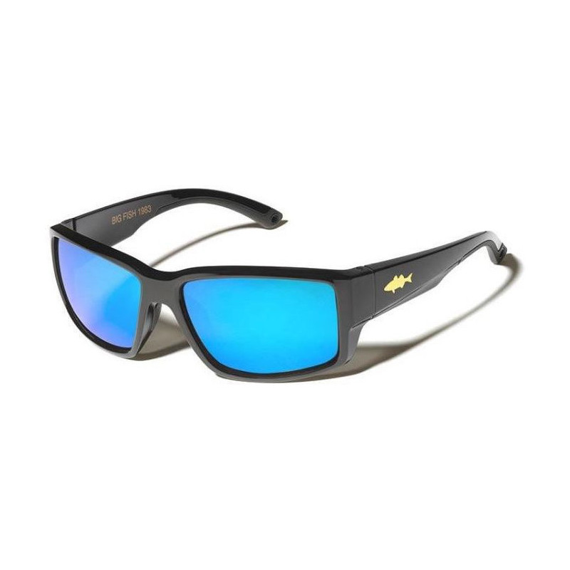 lunettes gold fish sea bass blue